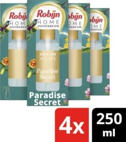 Robijn Home Paradise Secret Huisparfum - 4 X 250 Ml - Voordeelverpakking 7 Robijn Home Paradise Secret Huisparfum - 4 X 250 Ml - Voordeelverpakking -Huishoud Verkoop 1066x1200