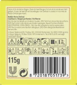 Robijn Zwitsal - Home Geurkaars - 115 Gram -Huishoud Verkoop 1090x1200 1