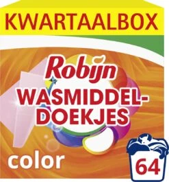 Robijn Classics Color Wasmiddeldoekjes - 4 X 16 Wasstrips - Voordeelverpakking 19 Robijn Classics Color Wasmiddeldoekjes - 4 X 16 Wasstrips - Voordeelverpakking -Huishoud Verkoop 1117x1200