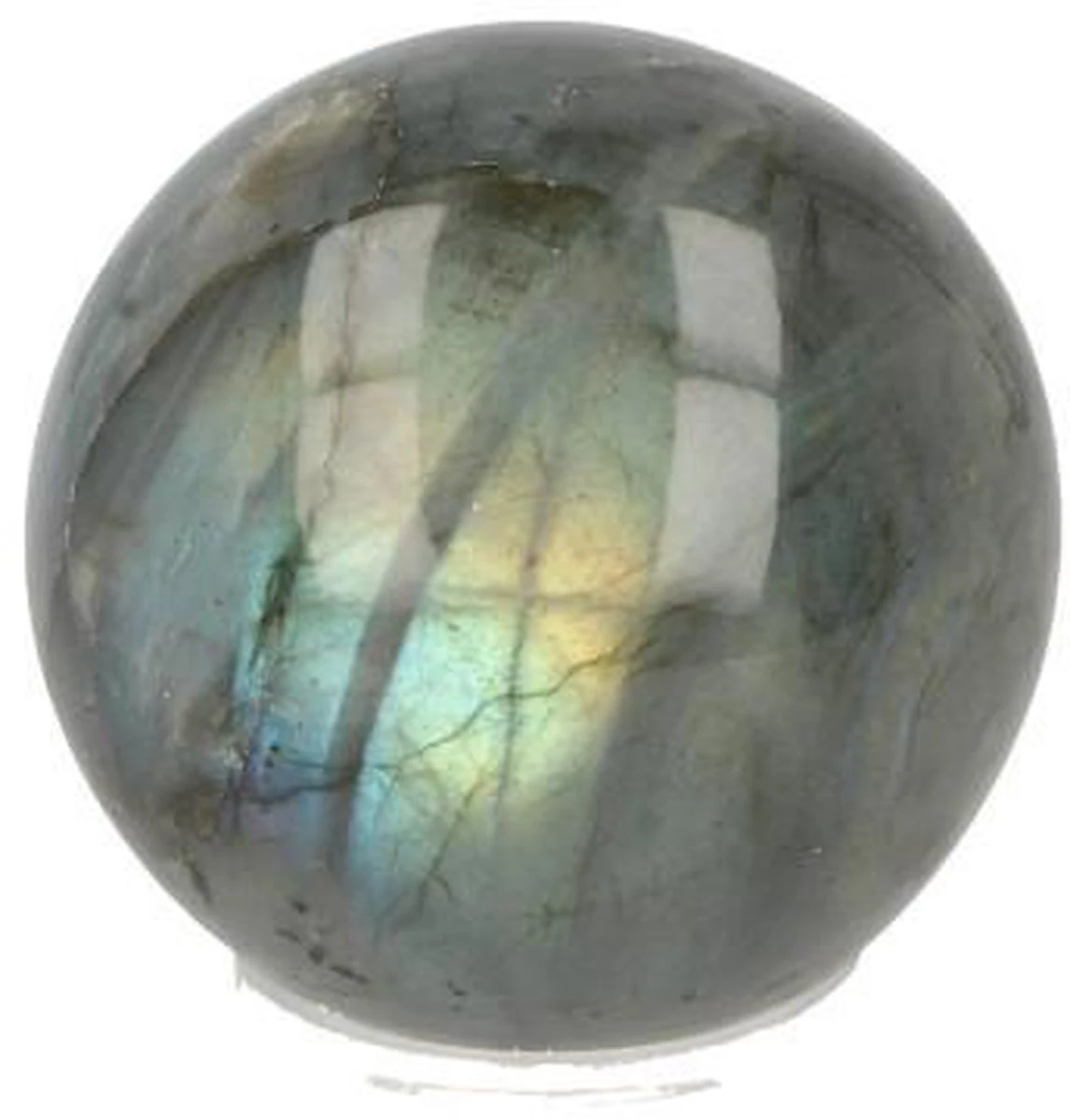 Edelstenen Bol Labradoriet 40mm 3 Edelstenen Bol Labradoriet 40mm