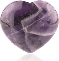 Amethist Edelsteen Hart (10 Mm)