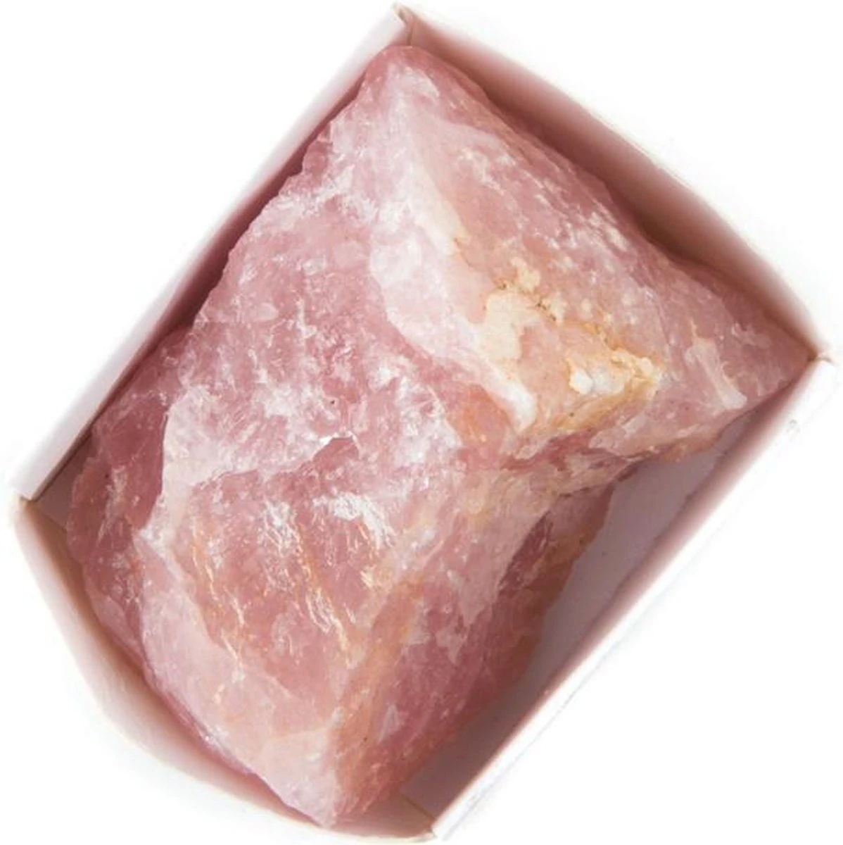 Doosje Met Ruwe Edelsteen Roze Kwarts 6 Doosje Met Ruwe Edelsteen Roze Kwarts - Afbeelding 4