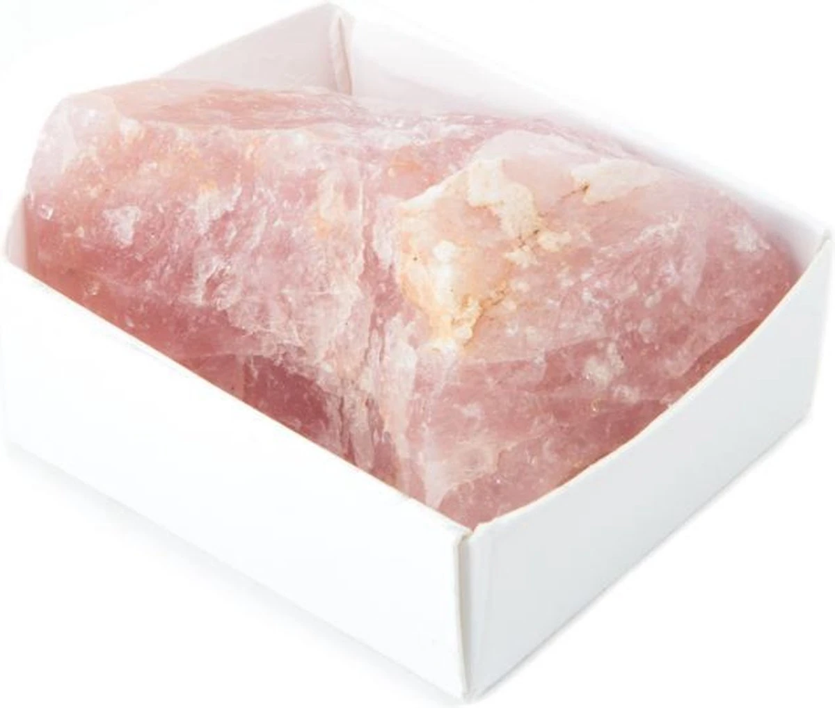 Doosje Met Ruwe Edelsteen Roze Kwarts 3 Doosje Met Ruwe Edelsteen Roze Kwarts