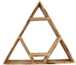 Driehoek Muurkastje / Altaar 38x33 Cm