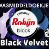 Robijn Classics Black Velvet Wasmiddeldoekjes 16 Wasstrips 1 Robijn Classics Black Velvet Wasmiddeldoekjes 16 Wasstrips -Huishoud Verkoop 1200x1051