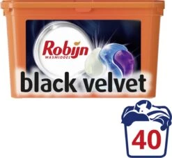 Robijn Black Velvet 3 In 1 Wascapsules - 40 Wasbeurten - Kwartaalbox 11 Robijn Black Velvet 3 In 1 Wascapsules - 40 Wasbeurten - Kwartaalbox -Huishoud Verkoop 1200x1098