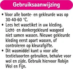 Robijn Color Pink Sensation Vloeibaar Wasmiddel 60 Wasbeurten -Huishoud Verkoop 1200x1121