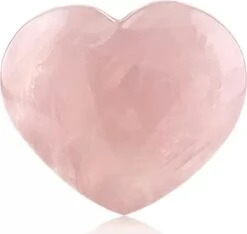 Ruben Robijn Rozenkwarts Edelsteen Hart 45 Mm -Huishoud Verkoop 1200x1138