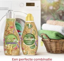 Robijn Klein & Krachtig Color Bohemian Blossom Vloeibaar Wasmiddel - 8 X 19 Wasbeurten - Voordeelverpakking -Huishoud Verkoop 1200x1142 1