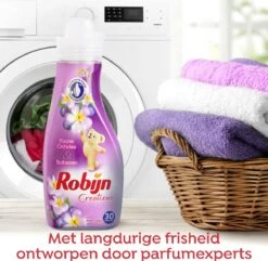 Robijn Creations Paarse Orchidee & Bosbessen Wasverzachter - 8 X 30 Wasbeurten - Voordeelverpakking 13 Robijn Creations Paarse Orchidee & Bosbessen Wasverzachter - 8 X 30 Wasbeurten - Voordeelverpakking -Huishoud Verkoop 1200x1169 1