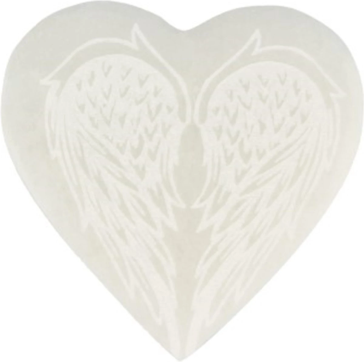 Seleniet Oplaadsteen Engelenvleugel 5 Seleniet Oplaadsteen Engelenvleugel - Afbeelding 3