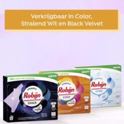 Robijn Classics Black Velvet Wasmiddeldoekjes - 4 X 16 Wasstrips - Voordeelverpakking -Huishoud Verkoop 1200x1200 143