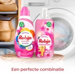 Robijn Klein & Krachtig Classics Color Pink Sensation Vloeibaar Wasmiddel - 8 X 19 Wasbeurten - Voordeelverpakking -Huishoud Verkoop 1200x1200 150