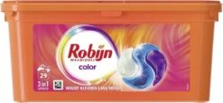 Robijn Color 3 In 1 Wascapsules Speciaal Voor De Gekleurde Was - 29 Wasbeurten