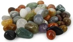 Trommelstenen India Mix (10-20 Mm) - 100 Gram