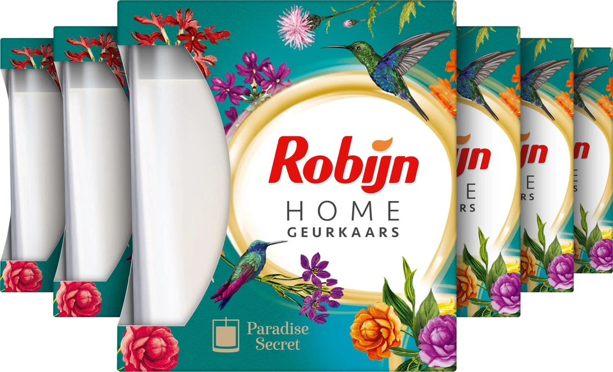 Robijn Home Geurkaars Paradise Secret 3 Robijn Home Geurkaars Paradise Secret