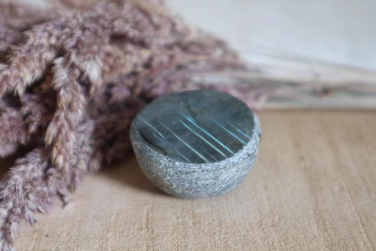 Labradoriet Ema Egg 4 Labradoriet Ema Egg - Afbeelding 2