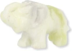 Jade Licht Edelsteen Dier Olifant