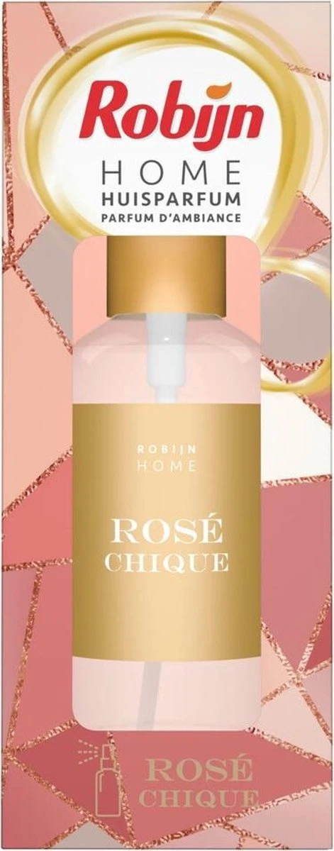 Robijn Home Rosé Chique Huisparfum - 4 X 250 Ml - Voordeelverpakking 3 Robijn Home Rosé Chique Huisparfum - 4 X 250 Ml - Voordeelverpakking