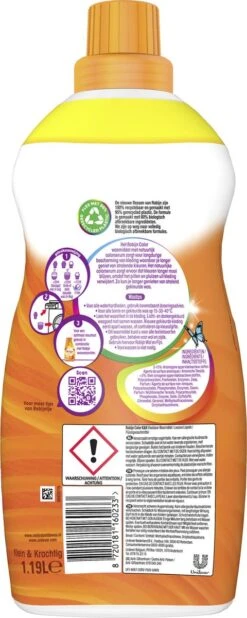 Robijn Klein & Krachtig Classics Color Vloeibaar Wasmiddel - 2 X 34 Wasbeurten - Voordeelverpakking -Huishoud Verkoop 480x1200 4