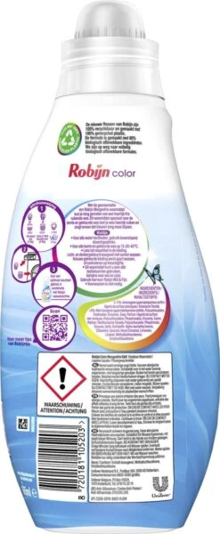 Robijn Klein & Krachtig Classics Color Morgenfris Vloeibaar Wasmiddel - 8 X 19 Wasbeurten - Voordeelverpakking -Huishoud Verkoop 494x1200 16