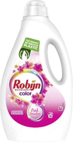 Robijn Color Pink Sensation Vloeibaar Wasmiddel - 5 X 36 Wasbeurten - Voordeelverpakking 19 Robijn Color Pink Sensation Vloeibaar Wasmiddel - 5 X 36 Wasbeurten - Voordeelverpakking -Huishoud Verkoop 616x1200 1