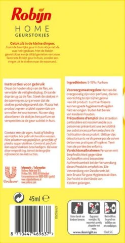 Robijn Home Zwitsal Geurstokjes - 6 X 45 Ml - Voordeelverpakking -Huishoud Verkoop 620x1200