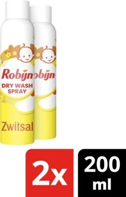 Robijn Dry Wash Spray Zwitsal - 2 X 200ml - Voordeelverpakking 11 Robijn Dry Wash Spray Zwitsal - 2 X 200ml - Voordeelverpakking -Huishoud Verkoop 767x1200
