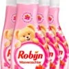 Robijn Pink Sensation Vloeibaar Wasverzachter - 4 X 30 Wasbeurten - Voordeelverpakking -Huishoud Verkoop 792x1200