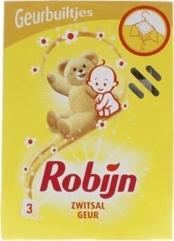 Robijn Geurbuiltjes Zwitsal 1 X 3 Stuks - Geur- Geurbuiltjes- Geurzakjes Voor In De Kledingkast