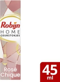 Robijn Home Geurstokje Rosé Chique - 45 Ml