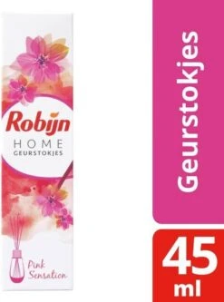 Robijn Geurstokjes Pink Sensation - 1 X 45 Ml -Huishoud Verkoop 890x1200 1