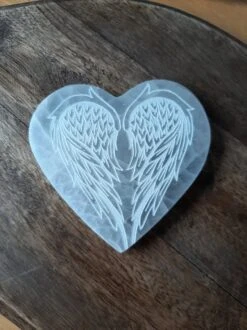 Seleniet Oplaadsteen Engelenvleugel