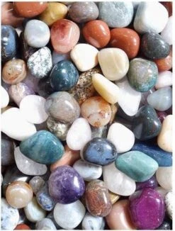 Trommelstenen Brazilië Mix XL (40-60 Mm) - 200 Gram