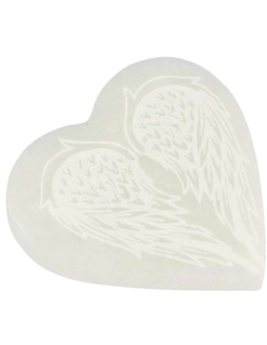 Seleniet Oplaadsteen Engelenvleugel 6 Seleniet Oplaadsteen Engelenvleugel - Afbeelding 4