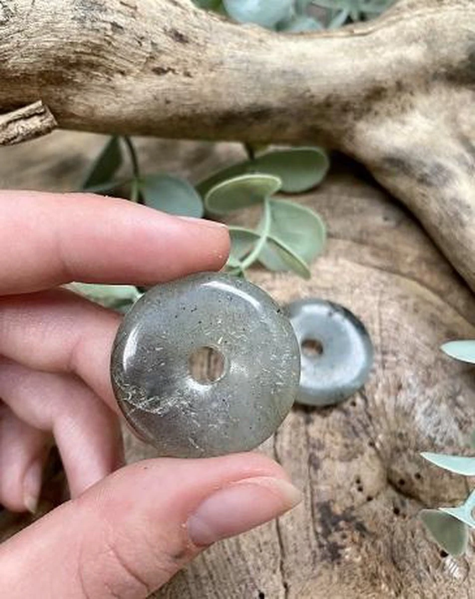 Ruben Robijn Labradoriet Donut 30 Mm 4 Ruben Robijn Labradoriet Donut 30 Mm - Afbeelding 2